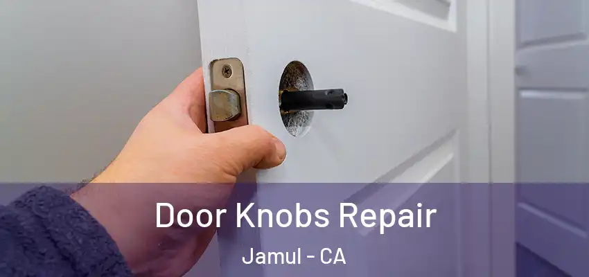 Door Knobs Repair Jamul - CA