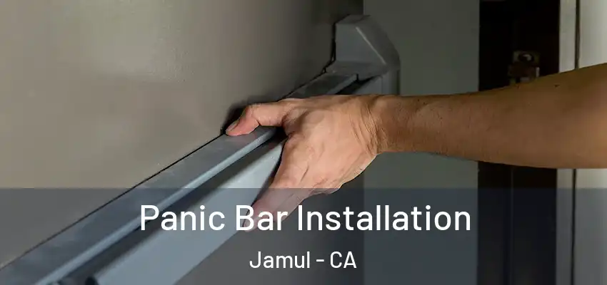 Panic Bar Installation Jamul - CA