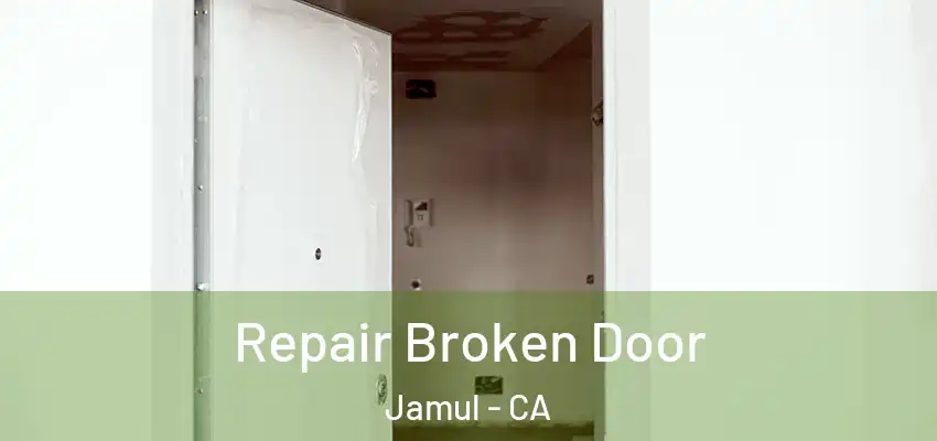 Repair Broken Door Jamul - CA